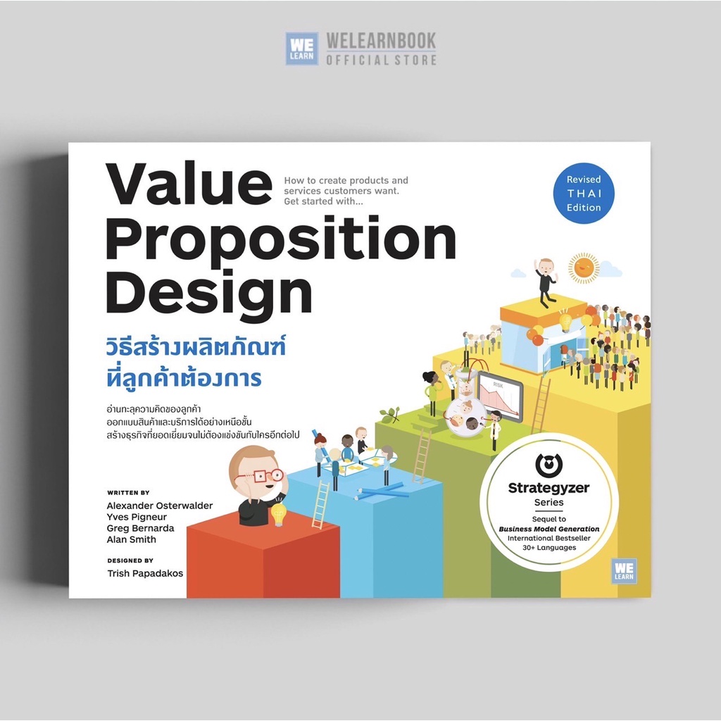 วิธีสร้างผลิตภัณฑ์ที่ลูกค้าต้องการ (Value Proposition Design) วีเลิร์น welearnbook