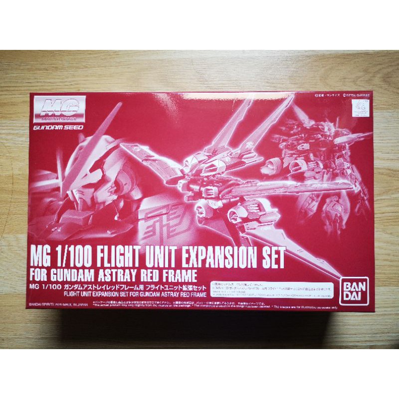 MG 1/100 FLIGHT UNIT EXPANSION SET for GUNDAM ASTRAY Red​ Frame