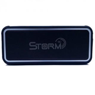 Storm C350 ลำโพงบลูทูธกันน้ำ พร้อมระบบพาวเวอร์แบงค์ - (สีดำ)