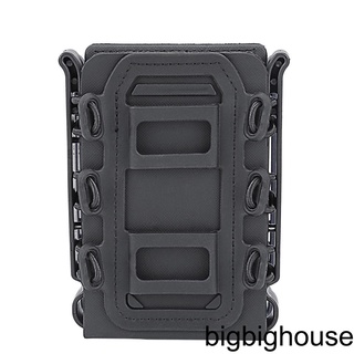 [Biho] Outdoor 5 56 7 62 Magazine Pouch Quick Release Fast Mag Nylon Holster Case Box Replacement for Molle System Belt