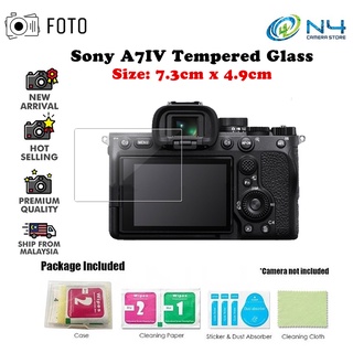 Foto ฟิล์มกระจกนิรภัยกันรอยหน้าจอ สําหรับ Sony A7IV A7IV A7IV A7MK4 A7 IV A7 MARK IV A7 MARK 4 A7MK IV