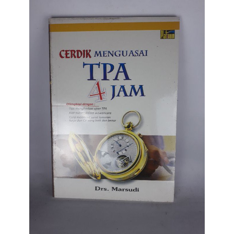 Clever Book to Master TPA 4 ชั่วโมงติดตั้ง: เคล็ดลับเพื่อป้องกันการสอบ TPA