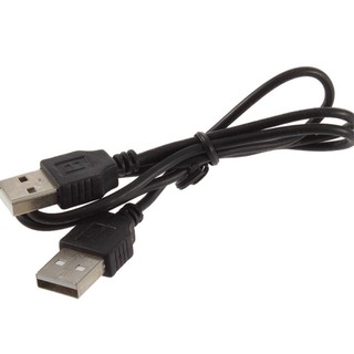 สายUSB 2 หัว ตัวผู้ USB 2.0 สำหรับ ต่อสายพัดลมต่างๆ , card reader , printers , camerasa สายรุ่นสั้น