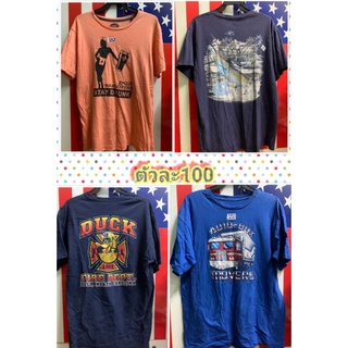 เสื้อยืดมือสอง USA วินเทจ