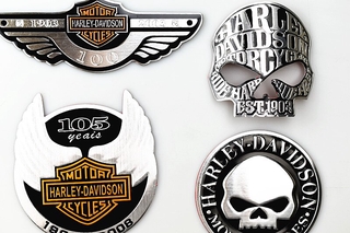 สติกเกอร์รูปลอก ลายกะโหลก สําหรับติดตกแต่งรถจักรยานยนต์ รถมอ…