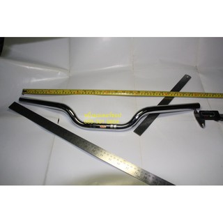 แฮนด์ A100 M2 Suzuki ปีกนกทรงต่ำ อ้วน22มิล งานผลิตไทยเหล็กหน…