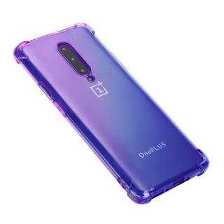 Oneplus 7 7 Pro 6 T เคสปกอ่อนสีรุ้งกันกระแทก