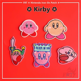 Nintendo Games : Kirby แผ่นผ้าเย็บปักลาย Diy สําหรับตกแต่งเสื้อผ้า 1 ชิ้น