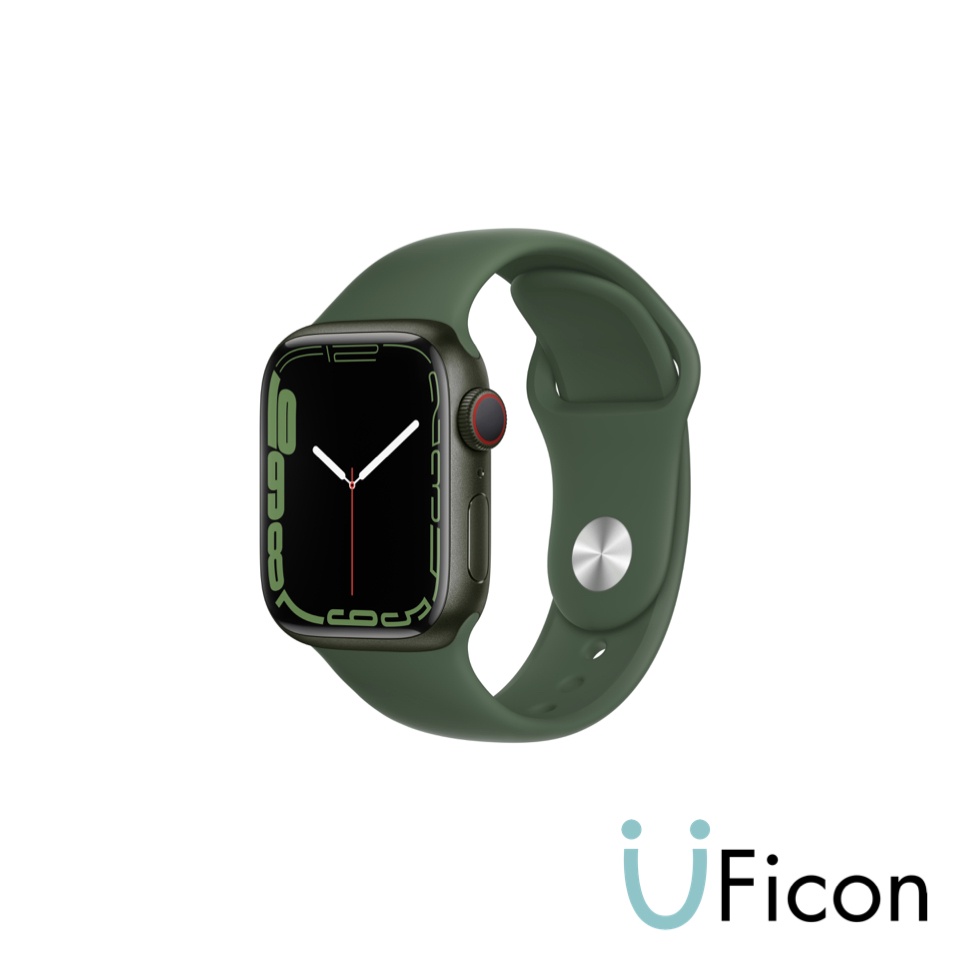 Apple Watch Series 7 GPS + Cellular Aluminium Case with Sport Band  ปี 2021 iStudio by UFicon