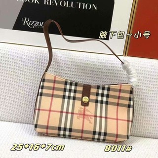 ส่งด่วน เจ้าใหญ่ งานดี  Burberry horseferry womens bag check canvas tote shoulder bag handbag shopping bag messenger ba