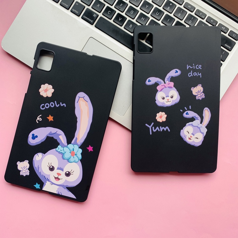 Oppo Realme pad mini 8.7 นิ้ว เคสแท็บเล็ต กระต่าย น่ารัก การออกแบบ นุ่ม TPU เคสด้านหลัง