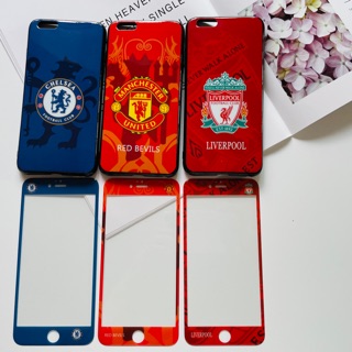 เคส+ฟิล์มกระจก ทีมฟุตบอล2020รุ่น-OPPO-A31-A93-Reno4-RealmeC18-A3S-A37-A1k-A5s-A7-A71-A83-A92-A92020-A52020