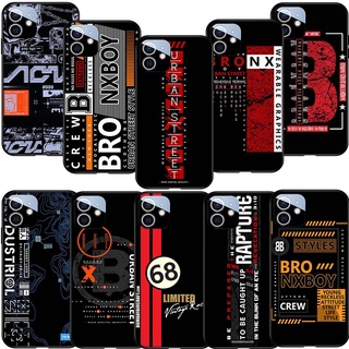 เคสโทรศัพท์ซิลิโคน TPU แบบนิ่ม ลาย SL104 Bronx Boy No Rules สีดํา สําหรับ iPhone XR 12 mini 12 Pro Max