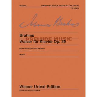 (โค้ดINCSM2Lลด70฿) Brahms Waltzes for piano op. 39