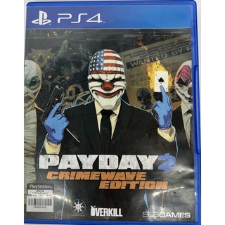 [Ps4][มือ2] เกม payday2