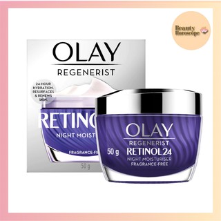 olay โอเลย์ รีเจนเนอรีส เรตินอล24 ไนท์ มอยส์เจอร์ไรเซอร์ 50 กรัม