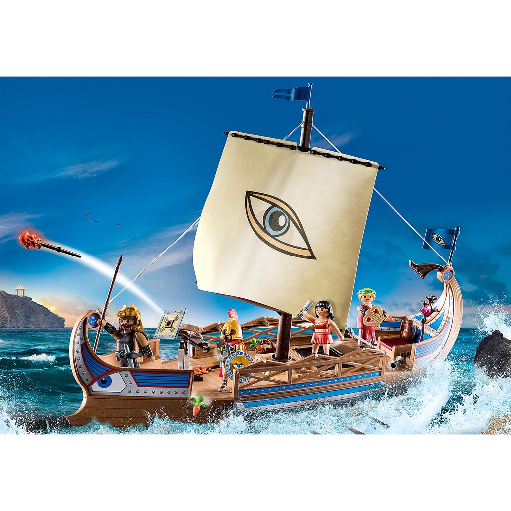 Playmobil 70466 Argo and the Argonauts แอคชั่นฟิกเกอร์ เทพกรีก เรืออาร์โก้