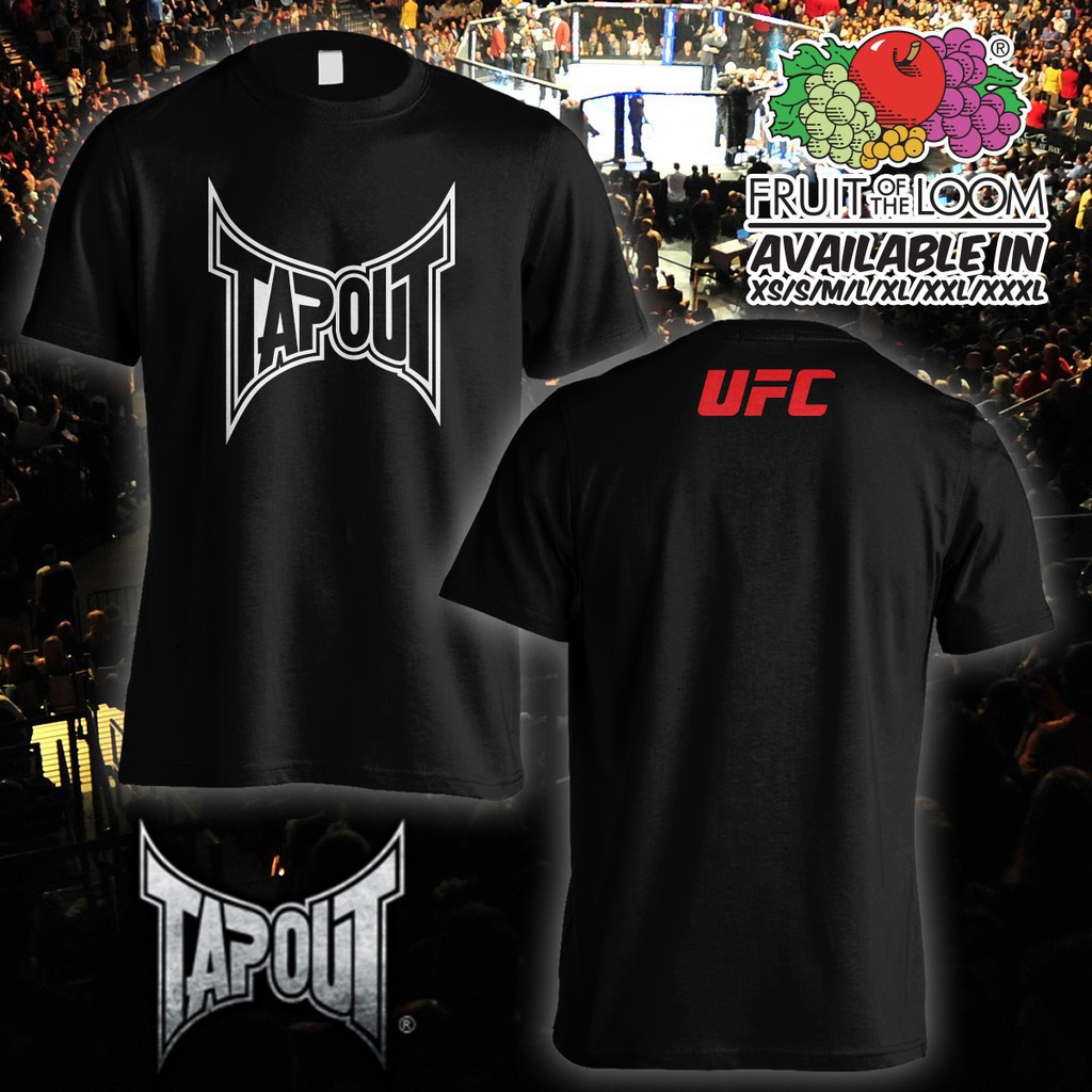 Tapout Ufc เสื้อยืดผู้ชายคุณภาพสูง