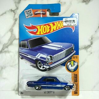 รถเหล็ก Hot wheels 63 CHAVY II (lb004)