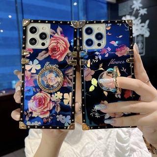 เคสโทรศัพท์ทรงสี่เหลี่ยมแบบพลัสสี่เหลี่ยมบลูเรย์เรย์สําหรับ Samsung Galaxy A22 A32 A52 A72 A82 A42 A12 4G/5G S21Fe S20Fe S21+Plus