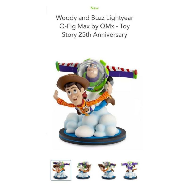 🇺🇸ลิขสิทธิ์​แท้​จาก​ดิสนี่ย์​อเมริกา​🇺🇸 Woody and Buzz Lightyear -​ Toy Story 25th Anniversary​ Collectible Figure
