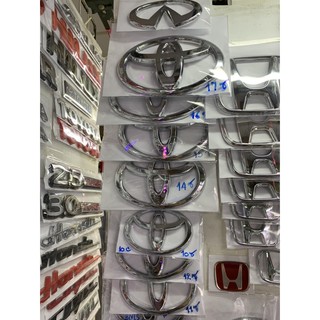 TOYOTA ตรา โลโก้ รถ หน้า หลัง FORTUNER REVO ROCCO VIGO VIOS ALTIS CAMRY LOGO BADGE EMBLEM