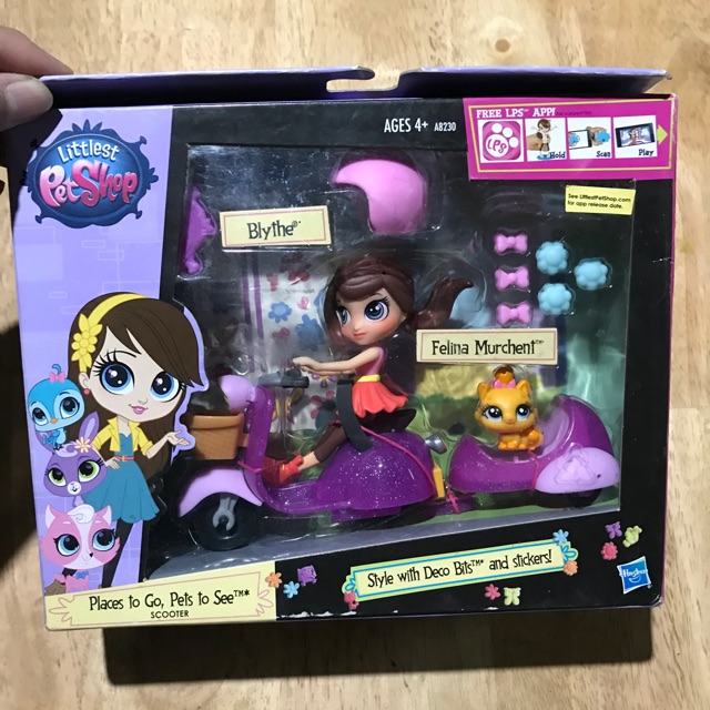 Littlest pet shop พร้อม blythe