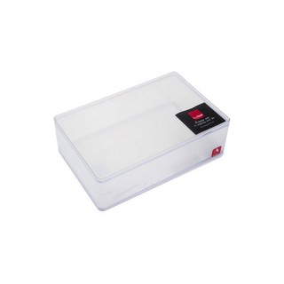 กล่องซ้อนได้ 18x28x8.8cm BB01091 BB ใส | NAM NGAI HONG | BB01091 BB กล่องเก็บของ อุปกรณ์จัดเก็บ จัดเก็บและทำความสะอาด กล