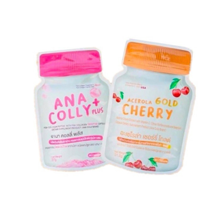 ANA COLLY อานา คอลลี่ / ACEROLA CHERRY VIT C อะเซโรล่า เชอร์รี่ โกลด์ 60แคปซูล