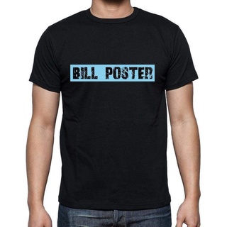 [S-5XL] เสื้อยืด พิมพ์ลายโปสเตอร์ Bill สีดํา สําหรับผู้ชาย 167740