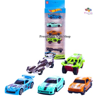 ProudNada Toys ของเล่นเด็ก รถซุปเปอร์คาร์ รถสปอร์ต 5 คัน(คละแบบ) DIE-CAST SUPER CAR LIFELIKE MODEL NO.1699-05