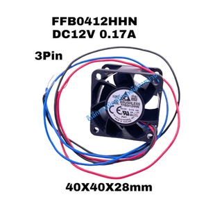 2.FFB0412HHN DC12V 0.17A 40X50X28mm(FA10036)