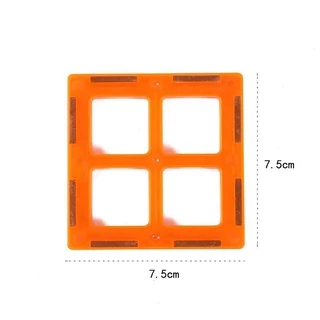 🔥Hot 🔥ตัวต่อแม่เหล็ก (ขายแยกชิ้น)​ Magnatic Building tile ของเล่นเด็กเสริมพัฒนาการ