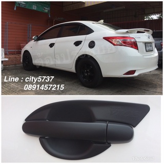 Toyota New Vios 2013 - 2022 (งานไทยแท้ ของพร้อมส่ง) เบ้ารอง ครอบมือจับ ฝาถัง ครอบกระจก