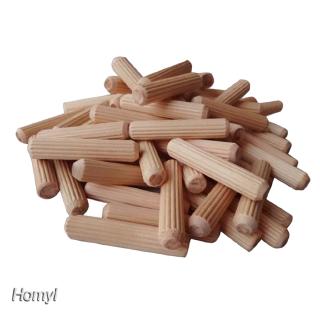 [HOMYL] 100x Wooden Dowel Rods Unfinished Hardwood Sticks for Crafts and Woodworking