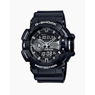 Casio G-Shock นาฬิกาข้อมือผู้ชาย สายเรซิ่น รุ่น GA-400GB-1A  สีดำ ของแท้100%  ประกันศูนย์ 1 ปี จากร้าน henghengwatch