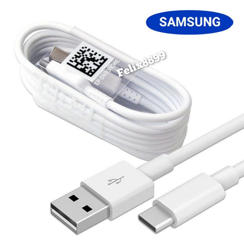สายชาร์จข้อมูล Samsung Galaxy A03S A02S M20 M21 ของแท้ 100% USB Type C ชาร์จเร็ว