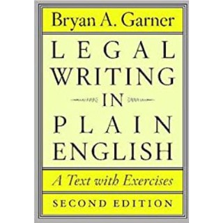 [English Book]🎈🎁legal Writing in Plain English : A Text with Exercises