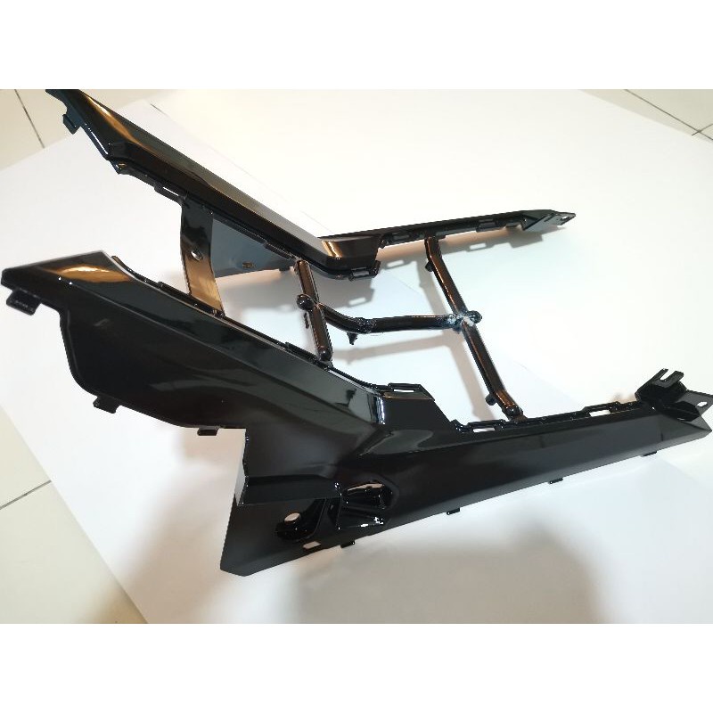 Y15ZR V1/V2 CENTER COVER -สีดํา, MATT GREY/ ROSE GOLD (Inner H)