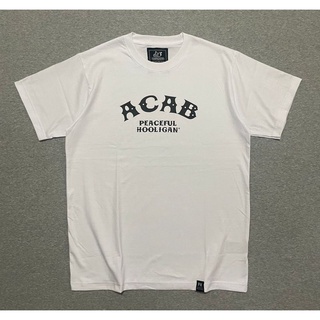 Acab HOOLIGAN เสื้อยืด สวยหรู