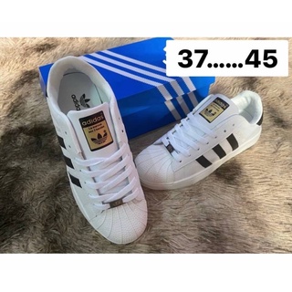 Adidas Superstar รองเท้าผ้าใบผูกเชือก