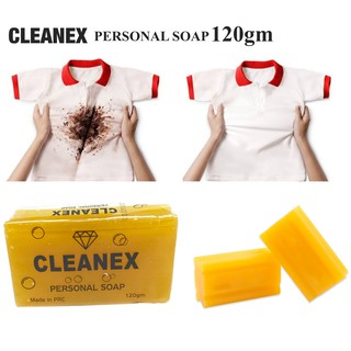 Cleanex สบู่ซักผ้าขจัดคราบหนักฝั่งลึก สบู่ซักผ้าจากสารสกัดธรรมชาติ