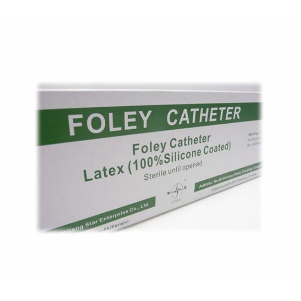 สายสวนปัสสาวะ 2 ทาง เบอร์ 12,14,16,18,20 ยี่ห้อ STAR (Foley catheter,foley 2 ways,FOLEY CATHETER STAR 3 ML.) - รูปที่ 5