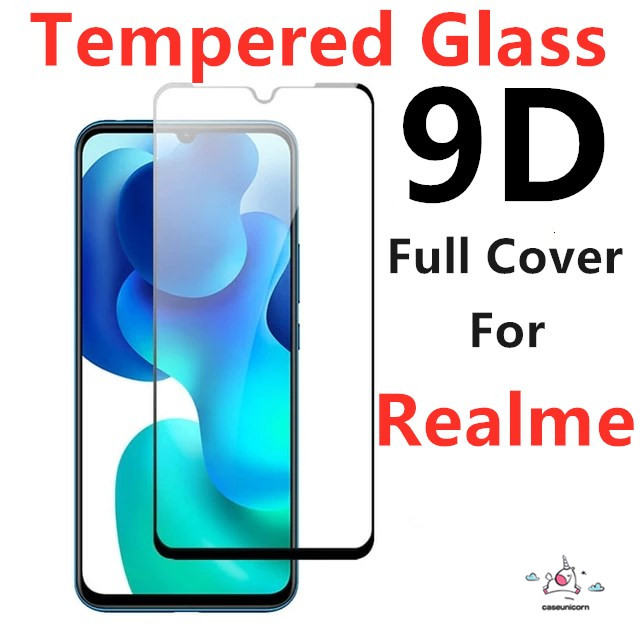 ฟิล์มกระจกนิรภัยกันรอยหน้าจอ Realme C15 C25s C25Y 9 H C11 2020 C12 6 7I 8 8Pro  narzo 20 pro C21 C21