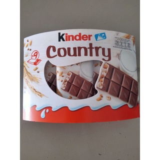 Kinder Country Chocolate ช็อคโกแลต 211กรัม