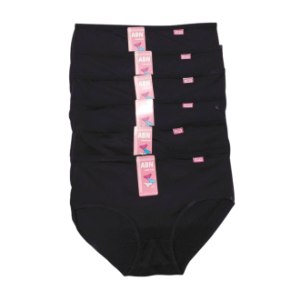 กางเกงในผ้าฝ้าย [Bk 1 ตัว M-xL สีดำล้วน ถูกสุดในไทย] กางเกงในผ้าฝ้ายสตรี Black Cotton Underwear Panties กางเกงในหญิงสีดำ
