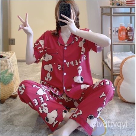 Link 1 T  Freesize รวมชุดนอนผ้าคอตตอนลายมาใหม่ ฮิตมากปีนี้ ชุดนอนสไตล์เกาหลี น่ารัก ผ้านุ่มใส่สบาย เ