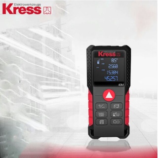 KRESS เลเซอร์วัดระยะ เครื่องวัดระยะ กันน้ำกันฝุ่น ระยะ 40เมตร รุ่น KI200 และระยะ 100เมตร รุ่น KI202 แบรนด์เยอร์มัน