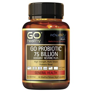 GO Healthy Probiotic Support 75 Billion 30 Vege Capsules