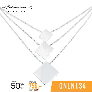 Memorine Jewelry สร้อยคอเงินแท้ 925  : ONLN134